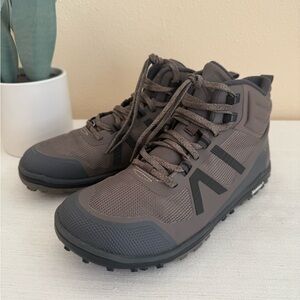 XERO SHOES Scrambler Mid II Michelin Brown/Gray Waterproof Hiking Shoes